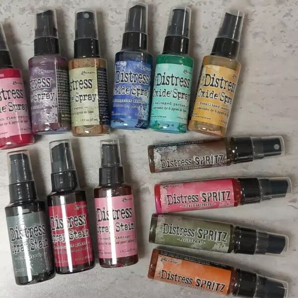 Atelier - Distress SPRAY Oxide, Stain et Spritz - Vendredi 08 nov. � 14h