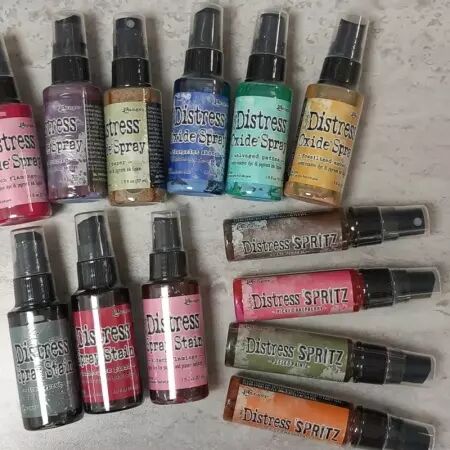 Atelier - Distress SPRAY Oxide, Stain et Spritz - Vendredi 08 nov. à 14h