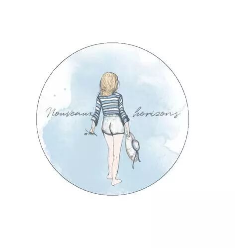 Badge - Entre terre et mer - Nouveaux horizons