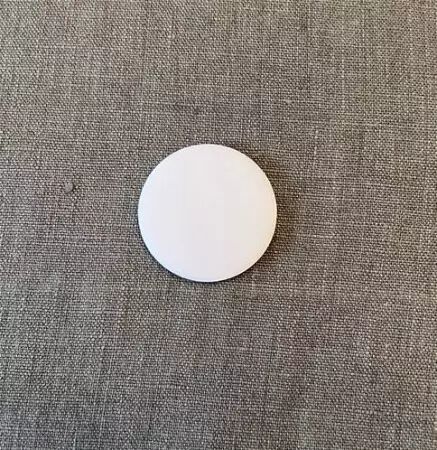 Badge à customiser - 4,5 cm - Papier aquarelle