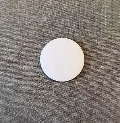 Badge � customiser - 5.8 cm - Papier aquarelle