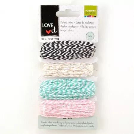 Bakers twine - ficelles bicolors