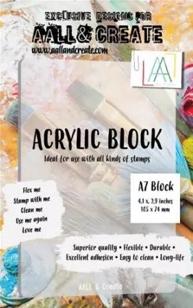 Bloc acrylique A7