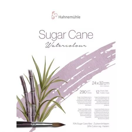 Bloc papier aquarelle - 24 x 32 cm - Sugar cane