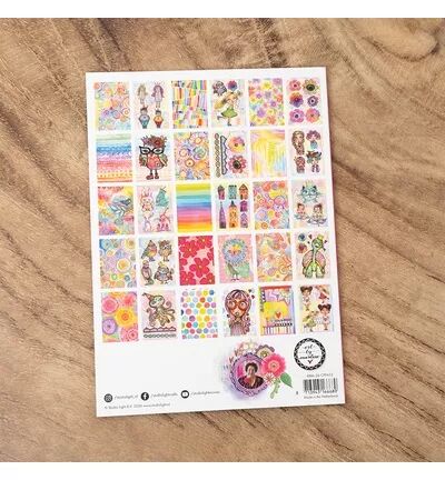 Bloc Papier Collage A4 - Color Happy - Art by Marlene 