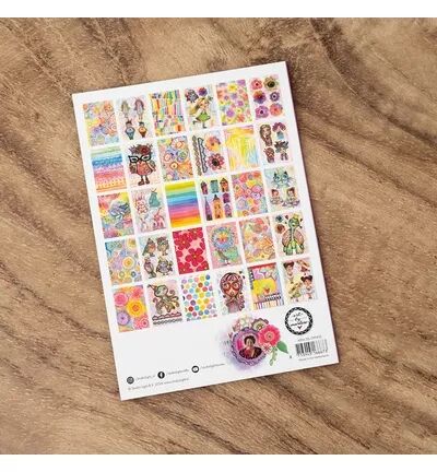 Bloc Papier Collage A5 - Color Happy - Card making - Art by Marlene 
