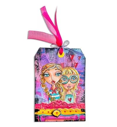 Bloc Papier Mixte � Golden Oldie 454 - Art by Marlene 