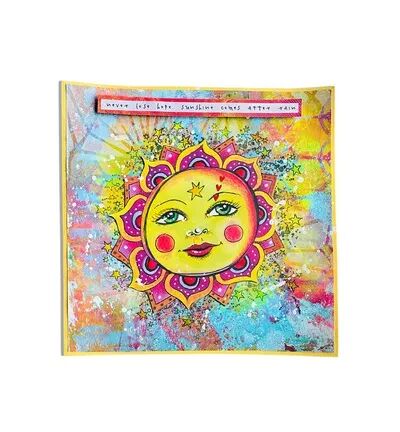 Bloc Papier Mixte � Golden Oldie 454 - Art by Marlene 