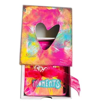 Boite Art Journal � Album Bo&icirc;te d\'Allumettes ATC - Art by Marlene