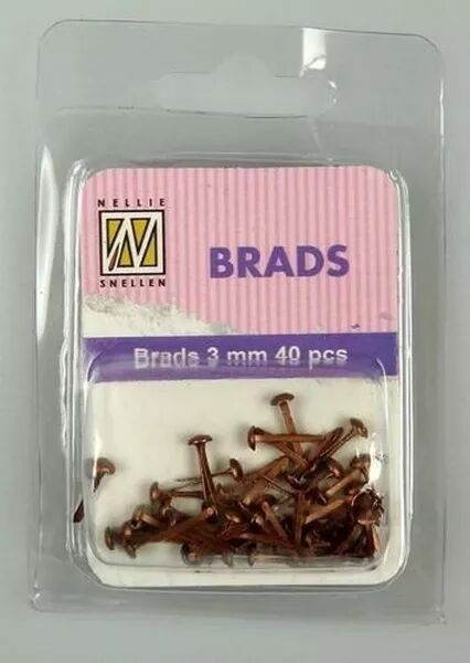 Brads - Copper mat - brun