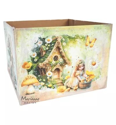 Card Making - Art Journaling spring- by Fairybells - Marianne design