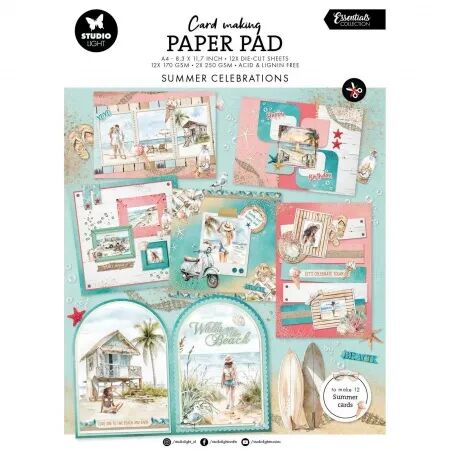 Card making  paper pad - Summer celebration