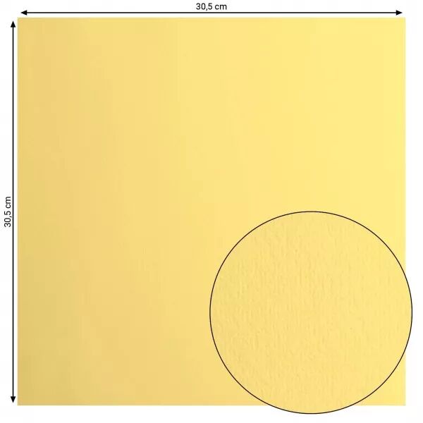 Cardstock Lisse - Aspargus - Jaune p�le