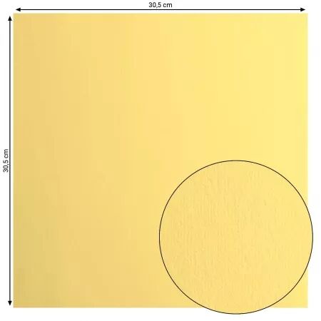 Cardstock Lisse - Aspargus - Jaune pâle