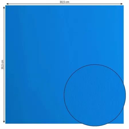 Cardstock lisse - Denim - Florence