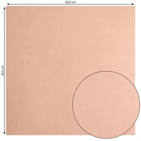 Cardstock lisse - Kraft - Florence