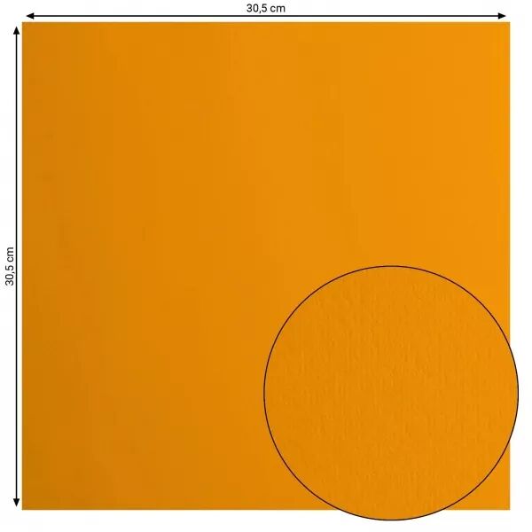 Cardstock lisse - Mango - Florence