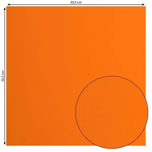 Cardstock lisse - Melon - Florence
