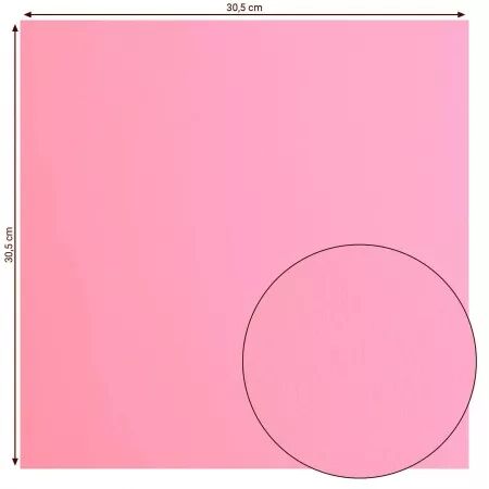 Cardstock lisse - Pink - Florence