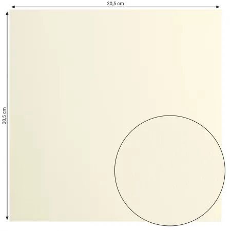 Cardstock lisse - Raffia - Florence