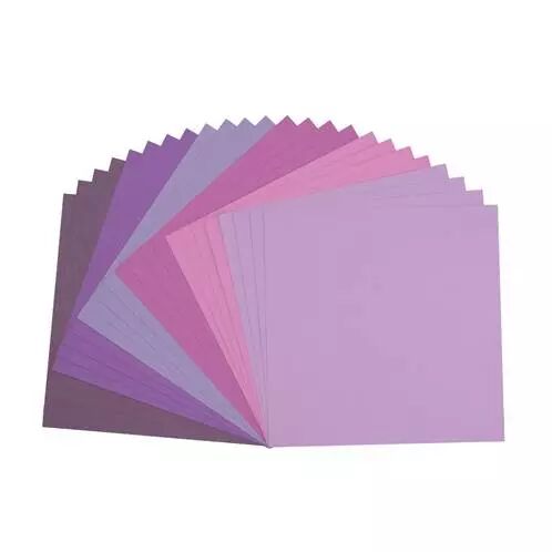 Cardstock multipack textur� - Violets