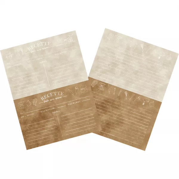 Cartes - Recette De Famille - HA-PI Little Fox 