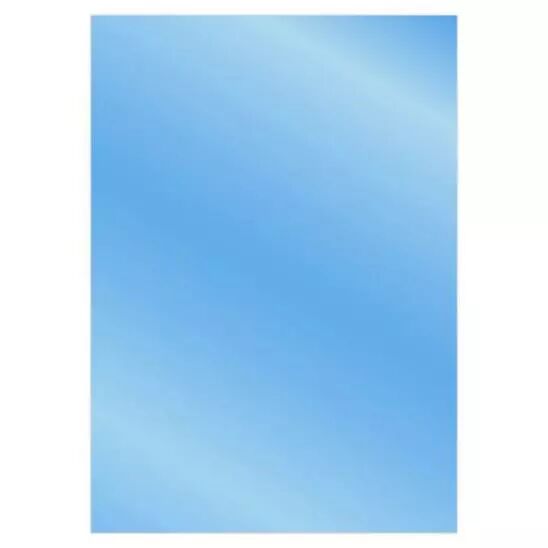 Carton m�tallique mat - Bleu - A4