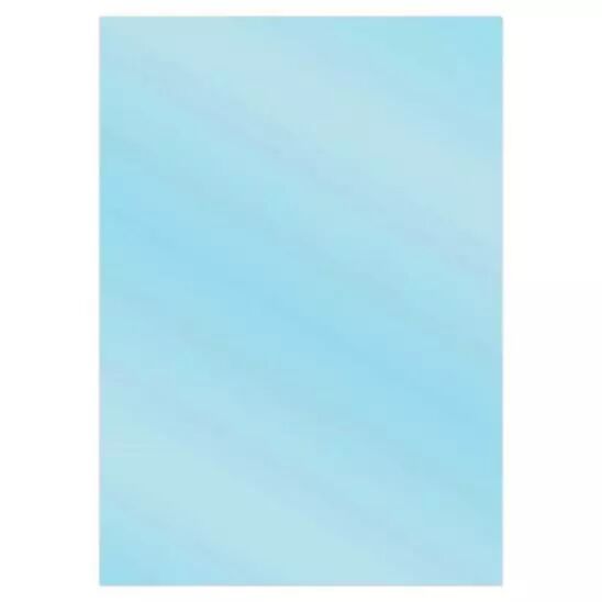 Carton m�tallique mat - Bleu clair - A4