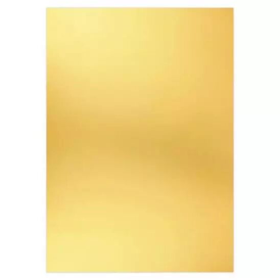 Carton m�tallique mat - Or chaud - A4