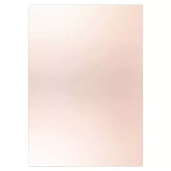 Carton m�tallique mat - Or rose - A4