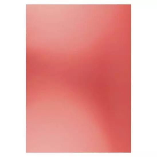 Carton m�tallique mat - Rouge No�l - A4