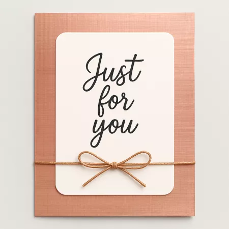 Carton texturé lin métallique mat - Cuivre - A4