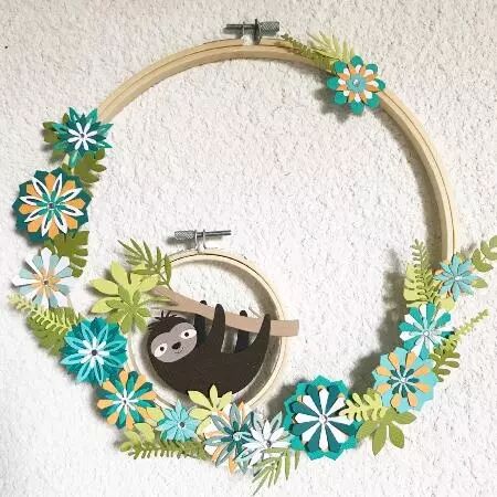 Cercle � broder - 25 cm