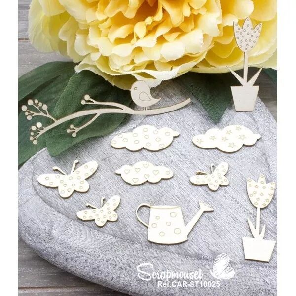 Chipboard - Dans mon jardin