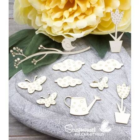 Chipboard - Dans mon jardin