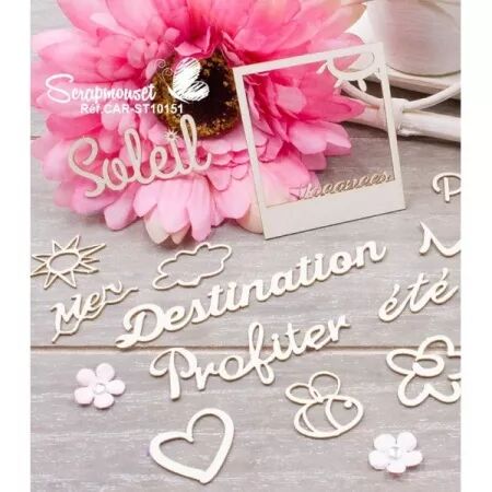 Chipboard - Vacances Mer & Montagne