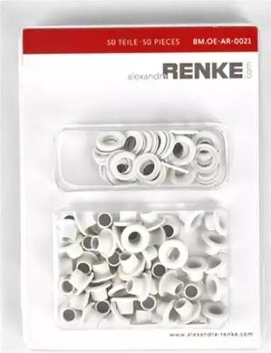�illets 8 mm avec rondelles - Cream white
