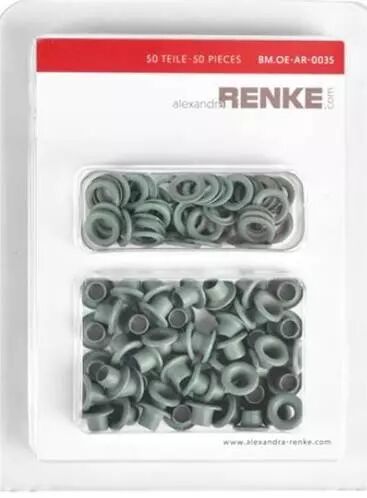 �illets 8 mm avec rondelles - Night green