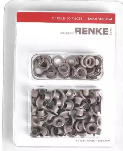 �illets 8 mm avec rondelles - Warm gray dark