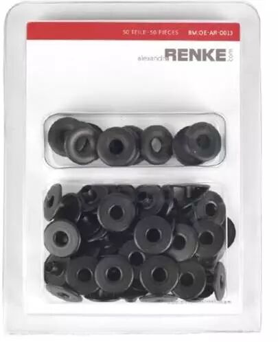 �illets larges 13 mm avec rondelles - Black