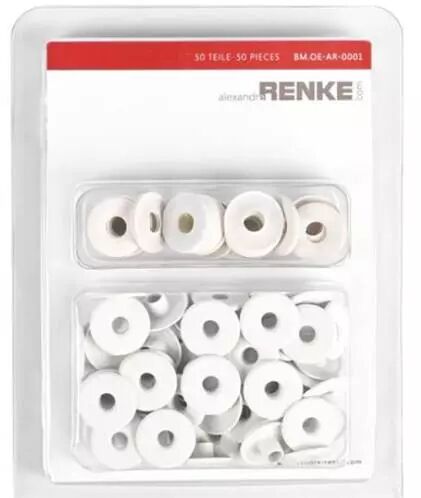 �illets larges 13 mm avec rondelles - Cream white