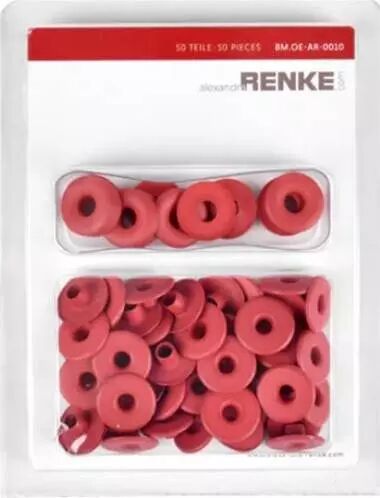�illets larges 13 mm avec rondelles - Dark red