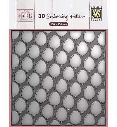 Classeur de gaufrage - Ballons - Nellie\'s Choice