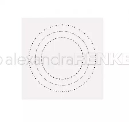  Classeur de gaufrage - Cercles d\'&eacute;toiles - Alexandra Renke