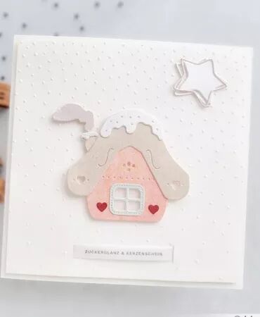  Classeur de gaufrage - Light Snowfall - neige - Alexandra Renke