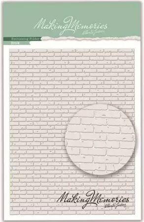 Classeur de gaufrage - Little House - Mur de briques