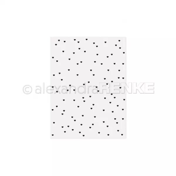 Classeur de gaufrage - Pluie de petits c�urs