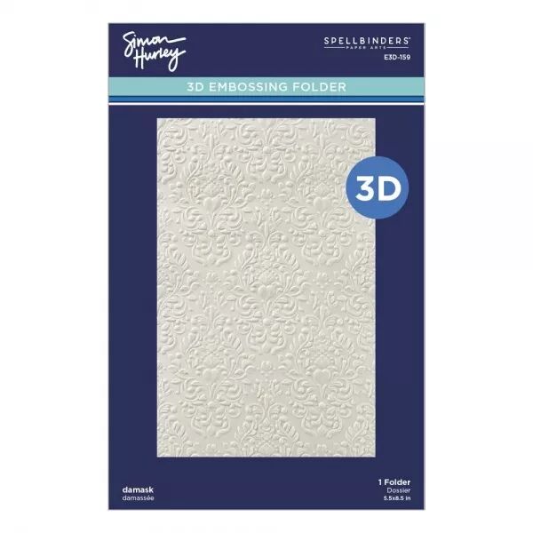 Classeur de gaufrage 3D - A5 - Damask