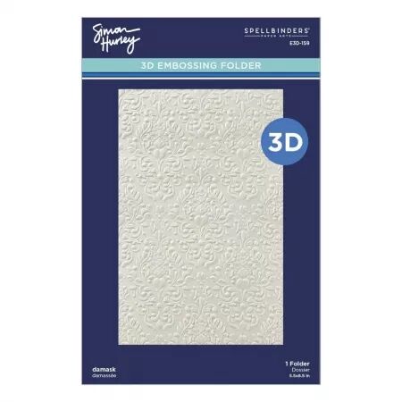 Classeur de gaufrage 3D - A5 - Damask