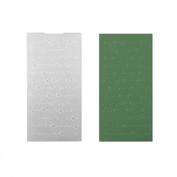 Classeur de gaufrage 3D - Slim-line - Stars & Dots